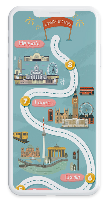 英語闖關(guān)H5游戲